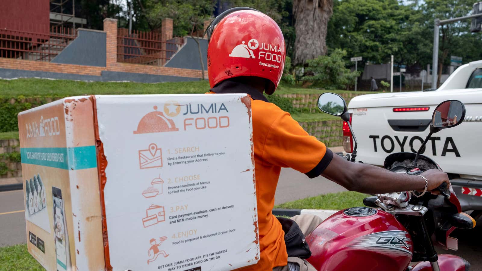 Jumia deals food delivery