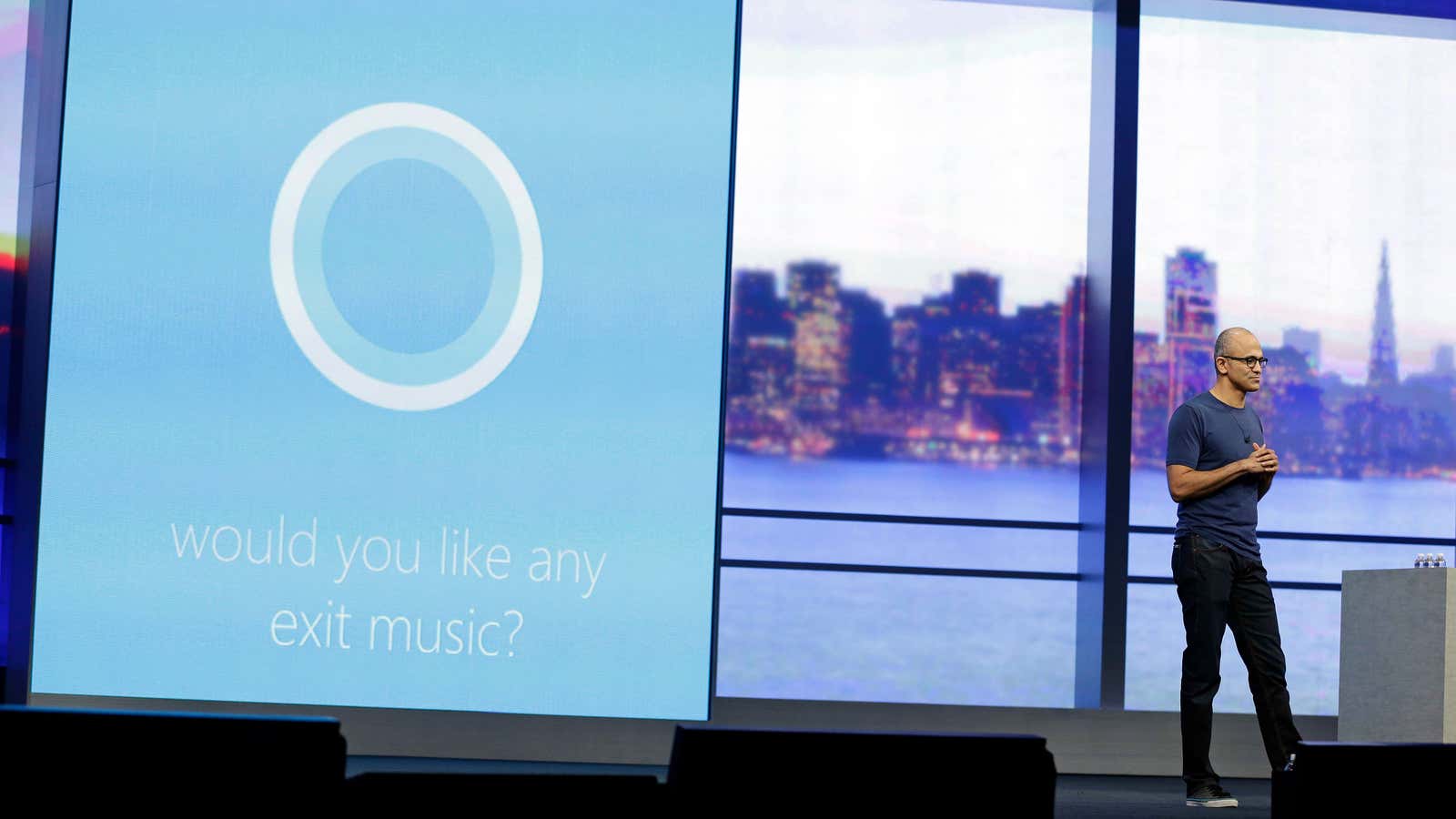 Microsoft CEO Satya Nadella is ramping up the company’s conversational smarts.