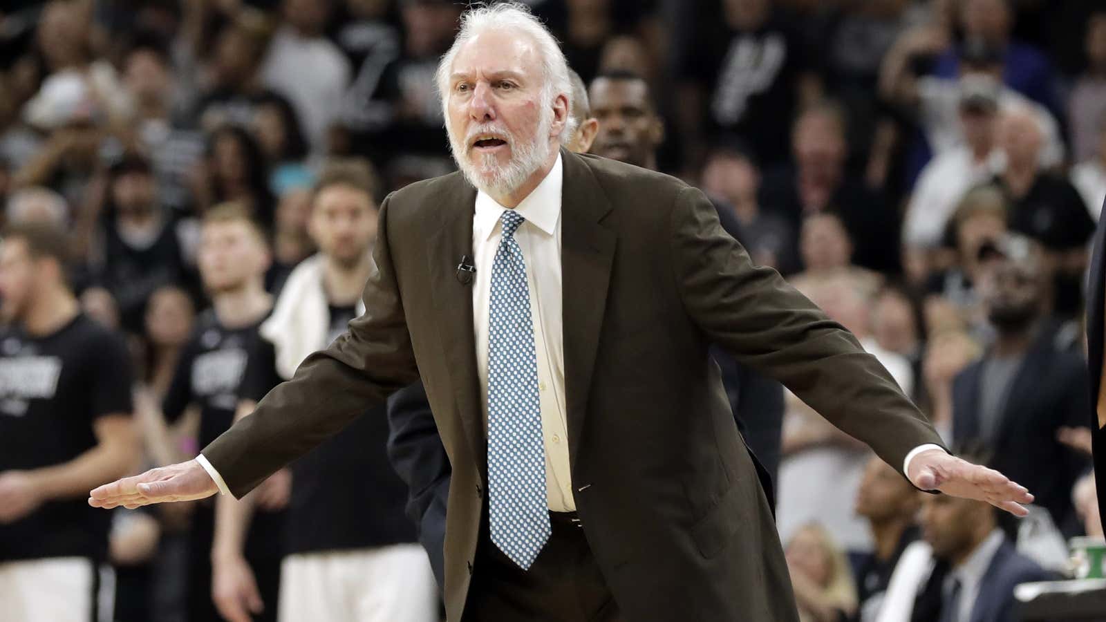 Gregg Popovich: Not defensive.