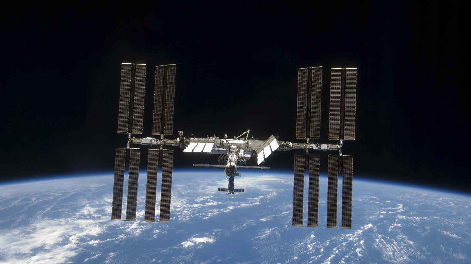 What would become of the International Space Station if there were weapons in orbit?