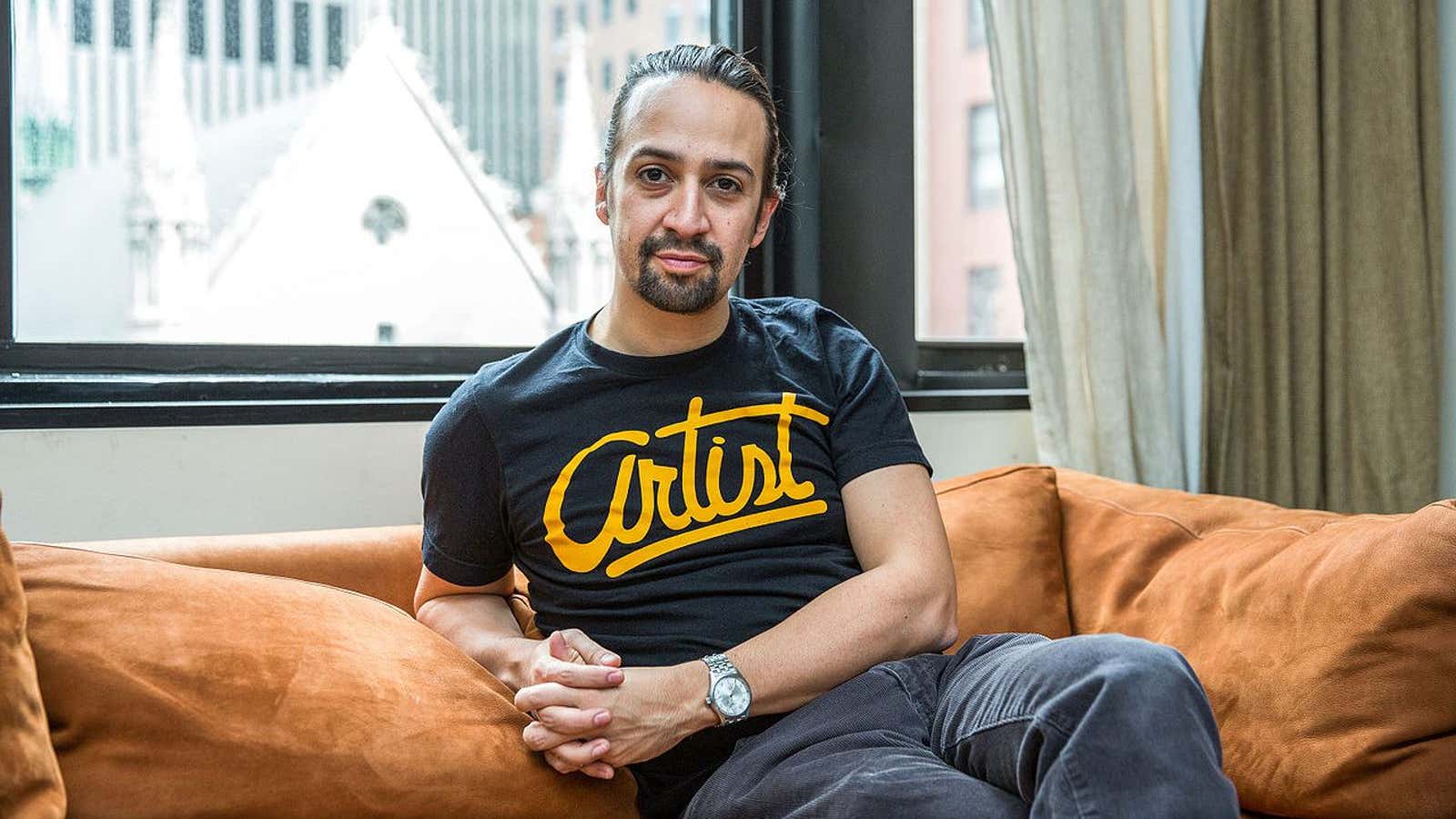 Lin-Manuel Miranda.