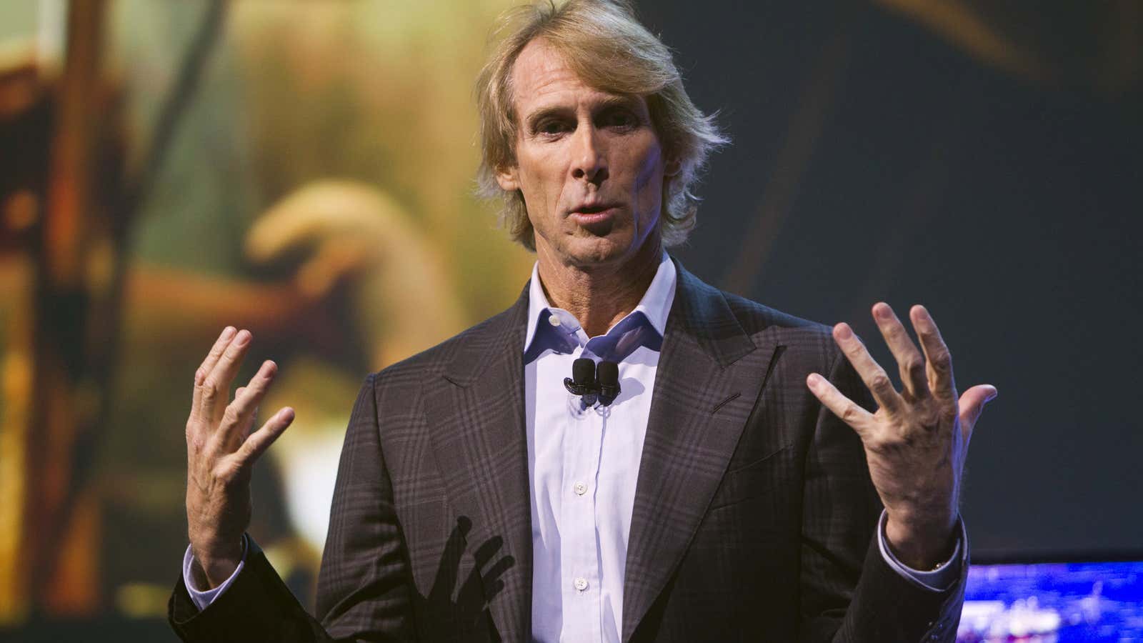 Michael Bay at CES: It doesn’t have to be like that.