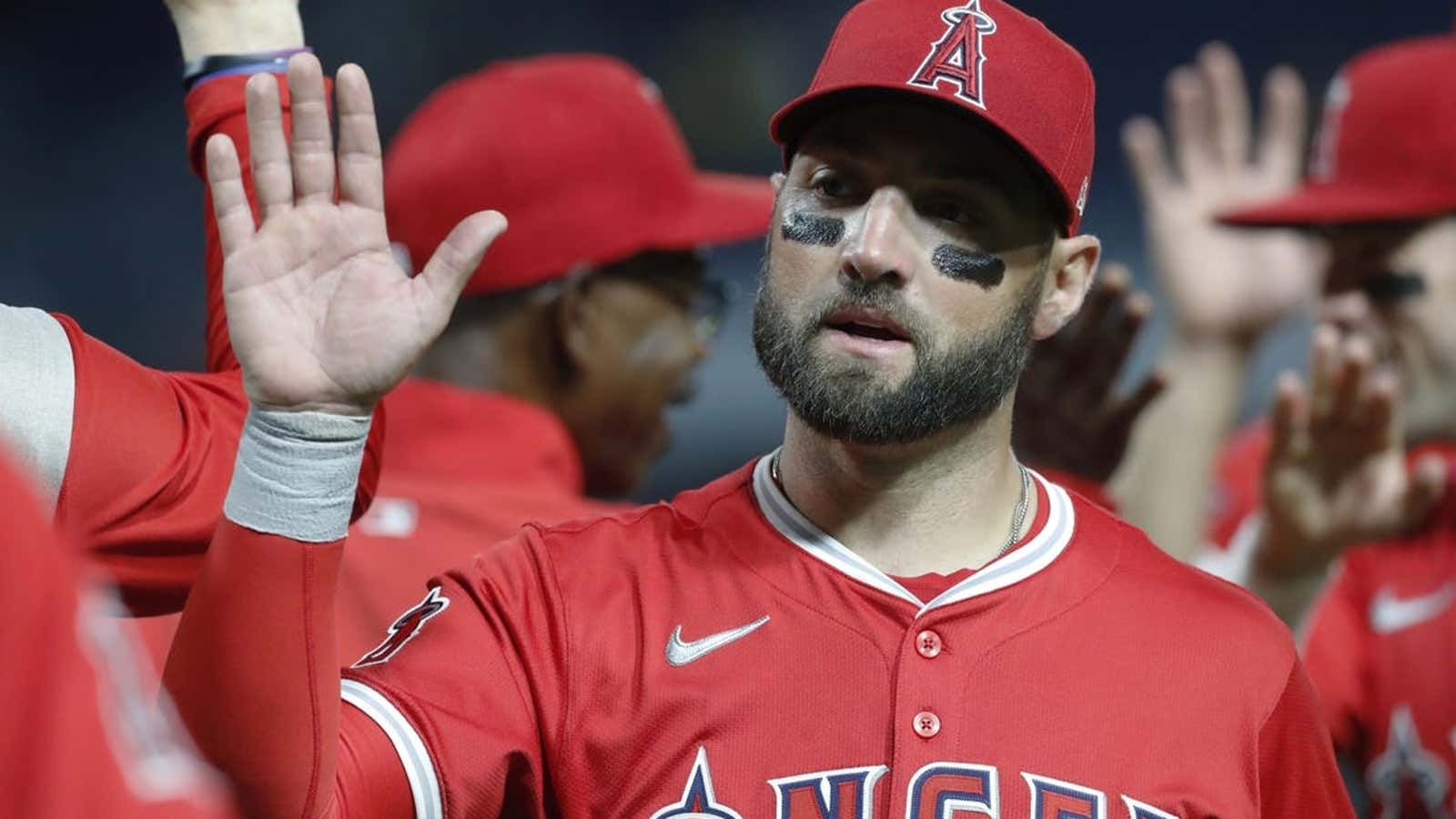 Image for Angels' Kevin Pillar settling in, hopes to contribute vs. Royals
