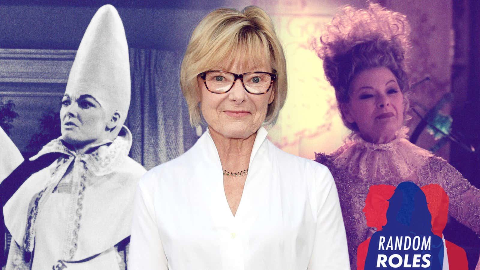 Saturday Night Live (Photo: Warner Bros./Getty Images), Jane Curtin (Photo: Nicholas Hunt/Getty Images), Curtin in Godmothered (Screenshot)