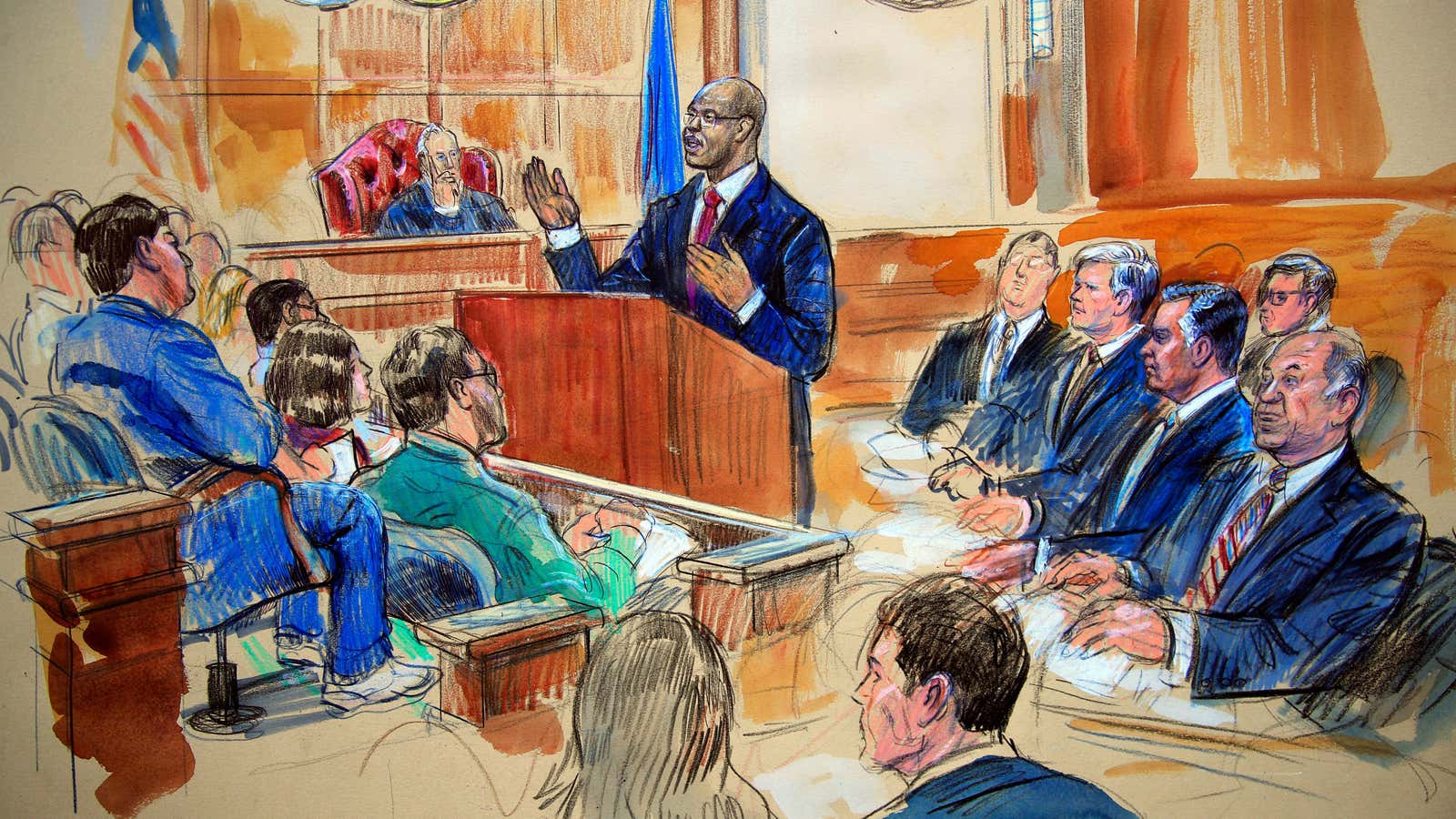 Government lawyer Uzo Asonye accused Manafort of putting “himself and his money above the law.”