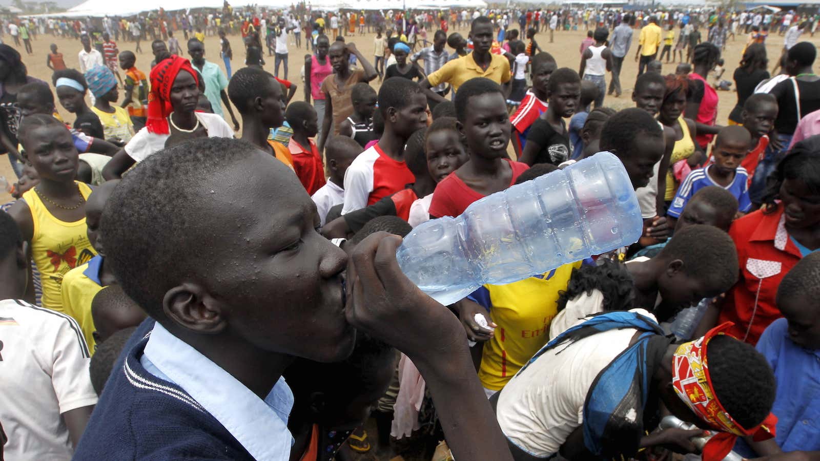 An insatiable thirst for clean water.