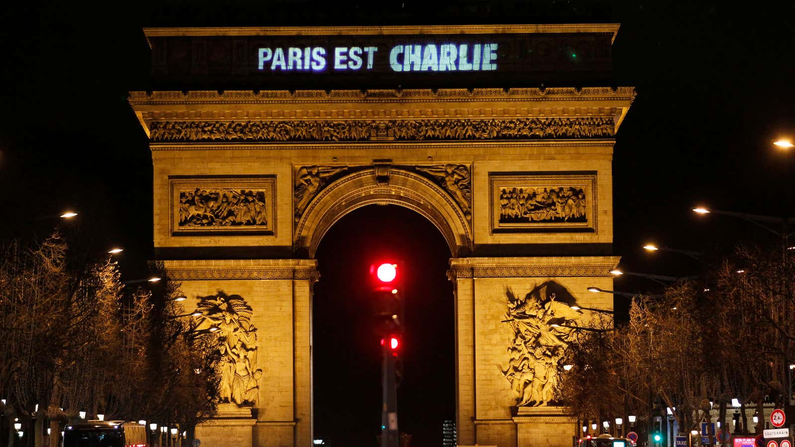 Paris remains somber.