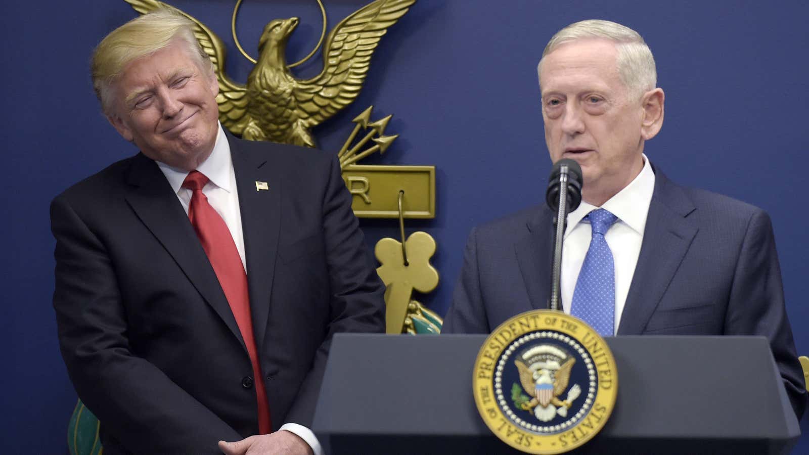 Will Mattis now set the agenda?