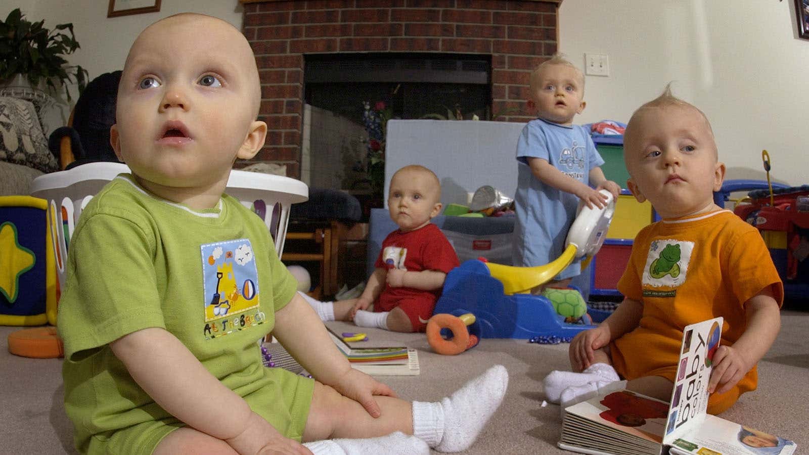 “Franklin (far right) always thought he was different to his brothers.”