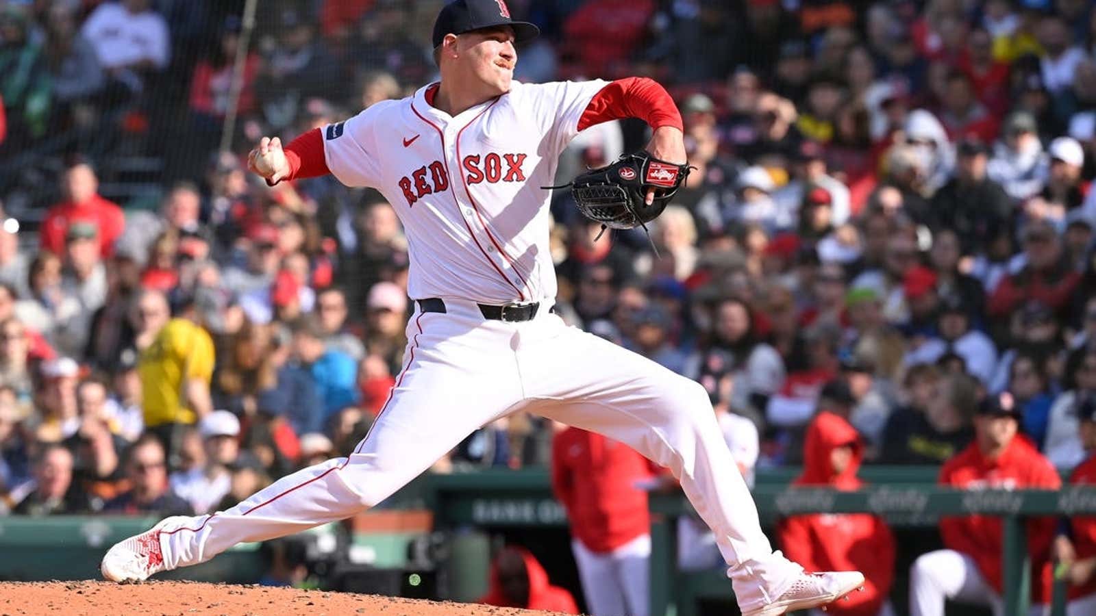 Image for Riding strong pitching staff, Red Sox eye sweep of Giants