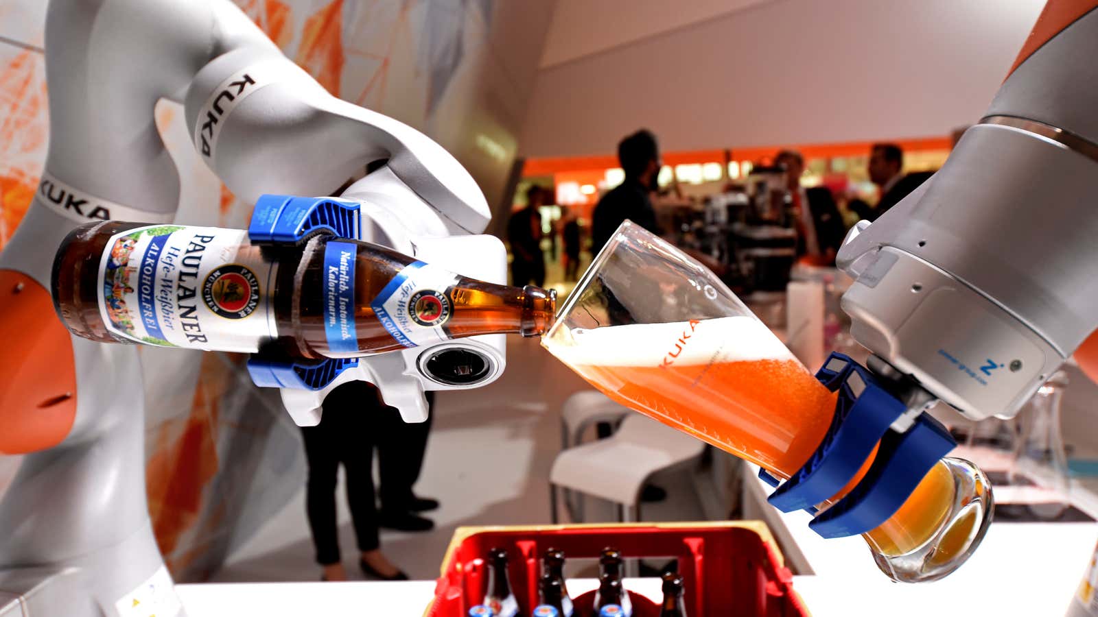 Germany’s Kuka robots now belong to China’s Midea.