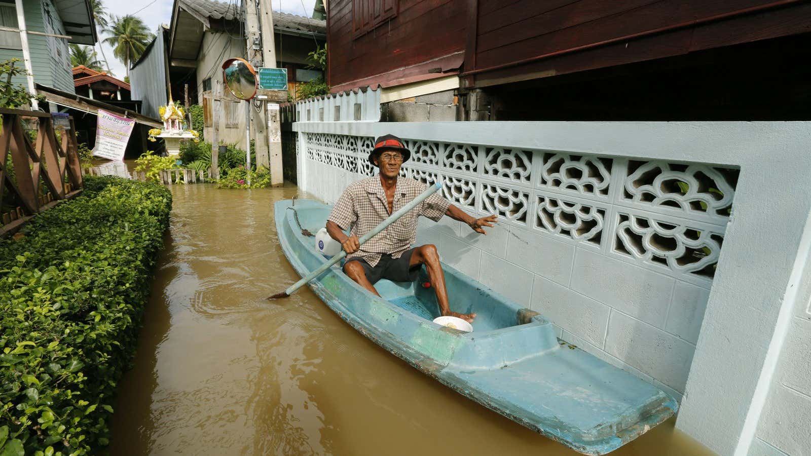 He’s going to need a bigger boat.