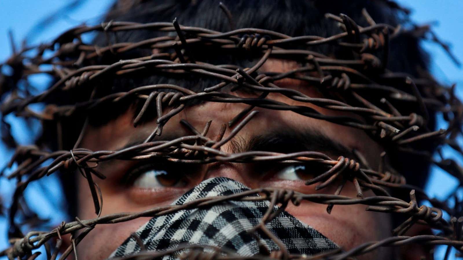 India’s crown of thorns.