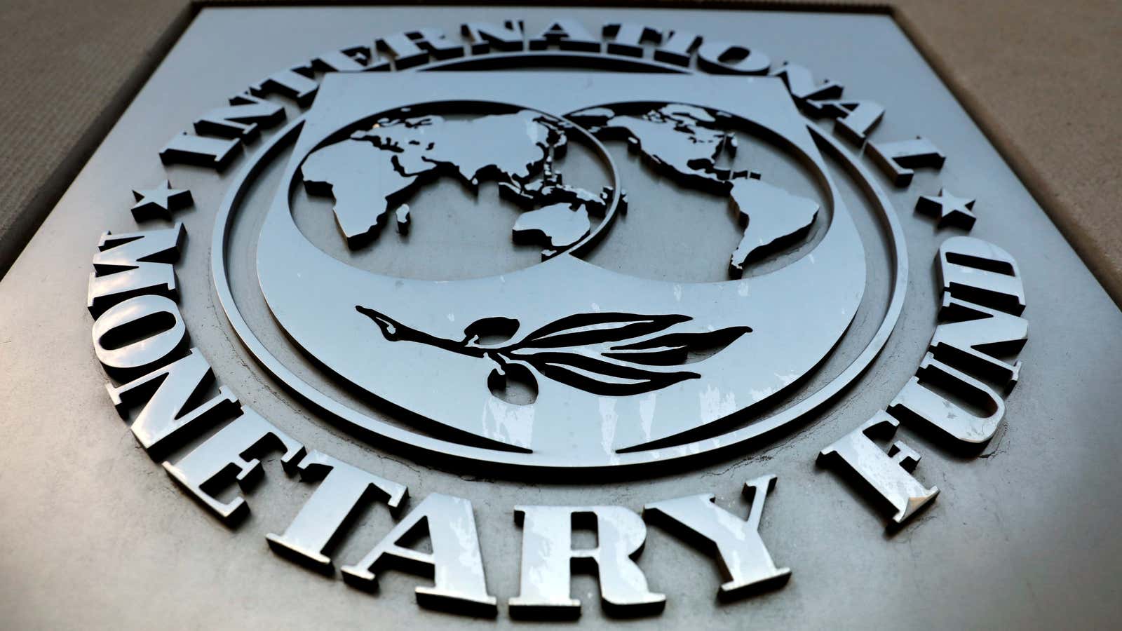 The IMF logo.