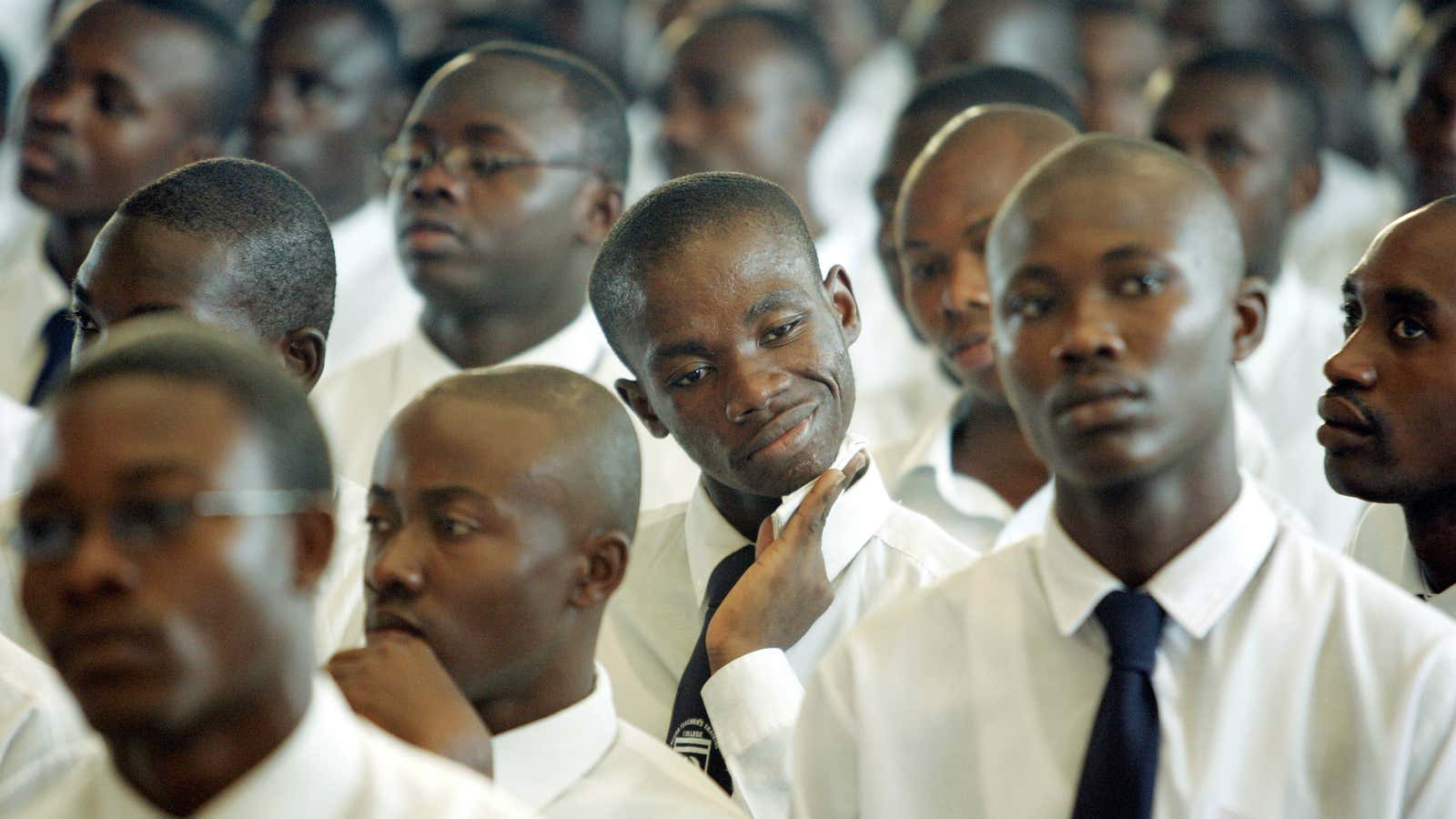 Students in Ghana