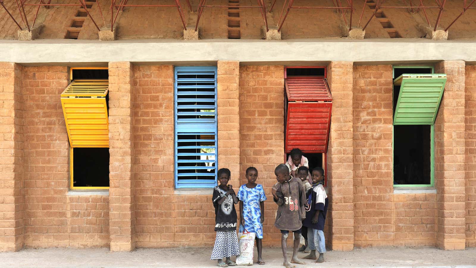 Gando Primary School in Burkina Faso.