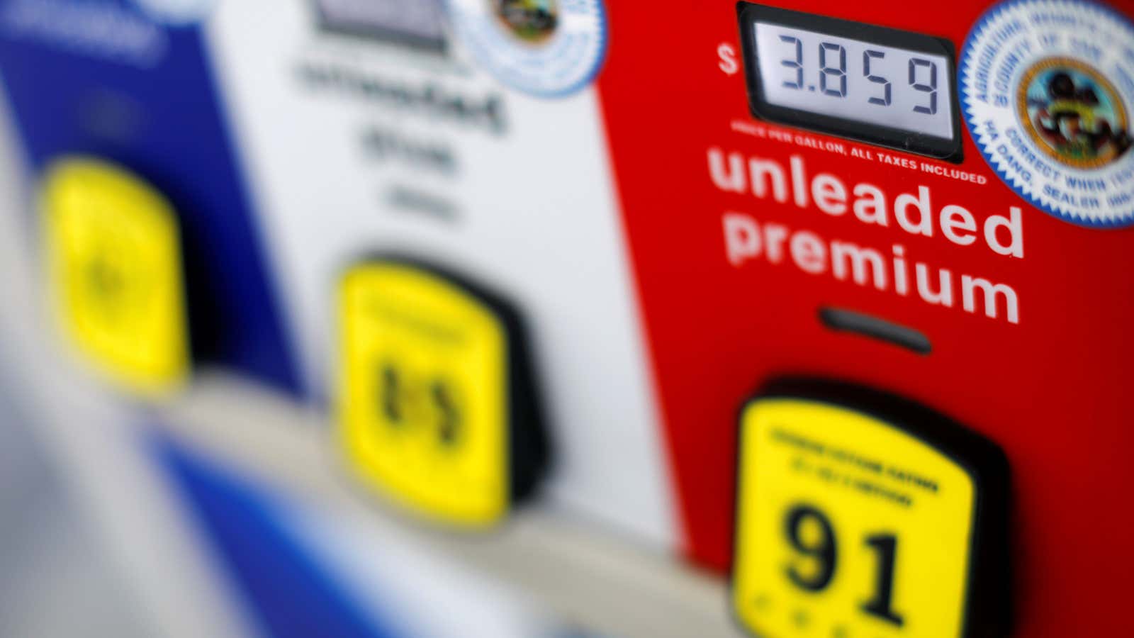 The price of gasoline is at its highest point in a year, but may fall again soon.