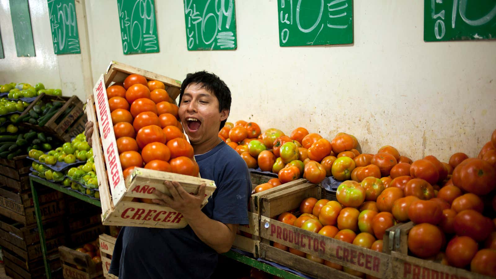 You say tomato, Argentina says tomorrow.