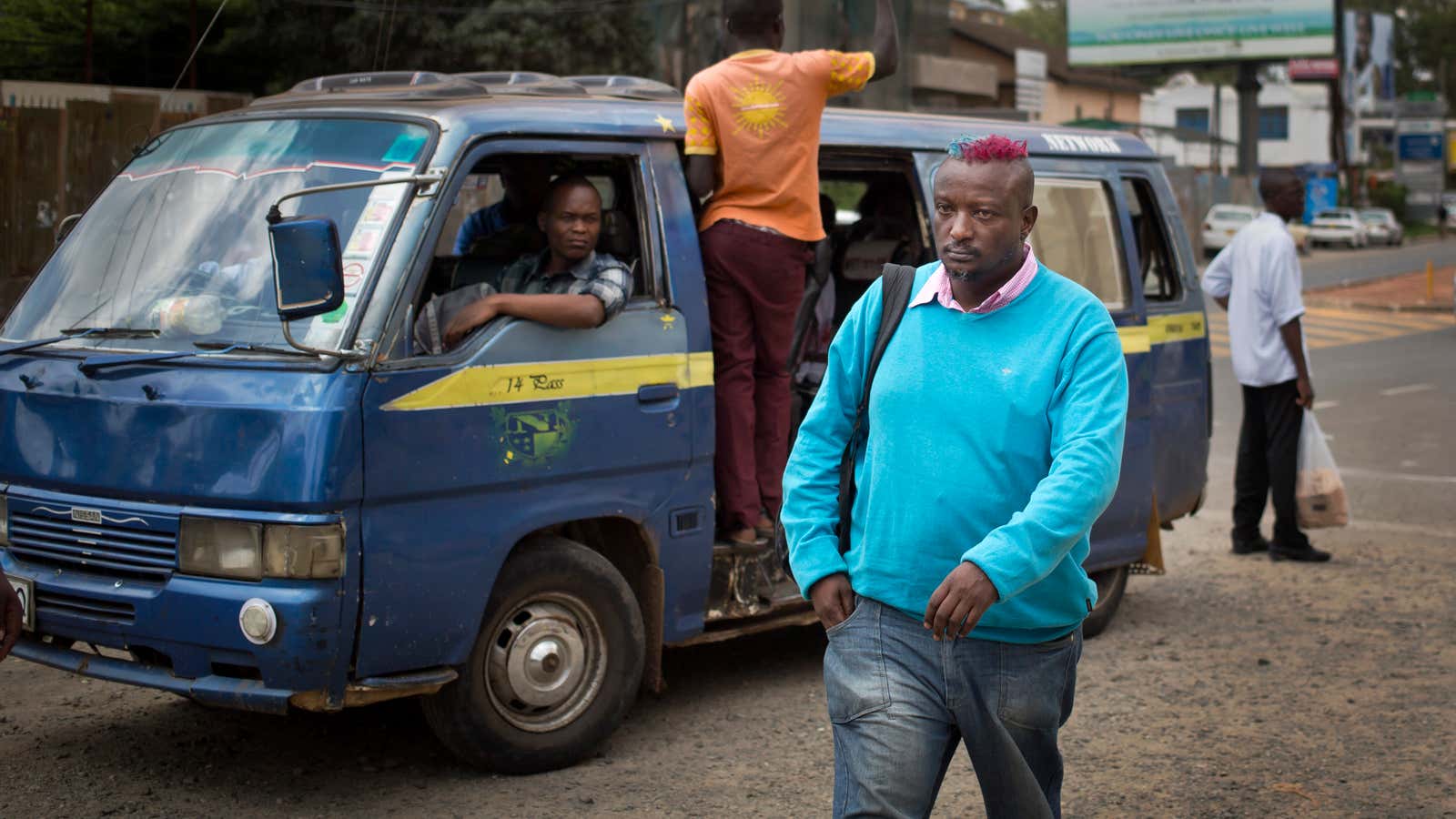 Binyavanga on the hustle