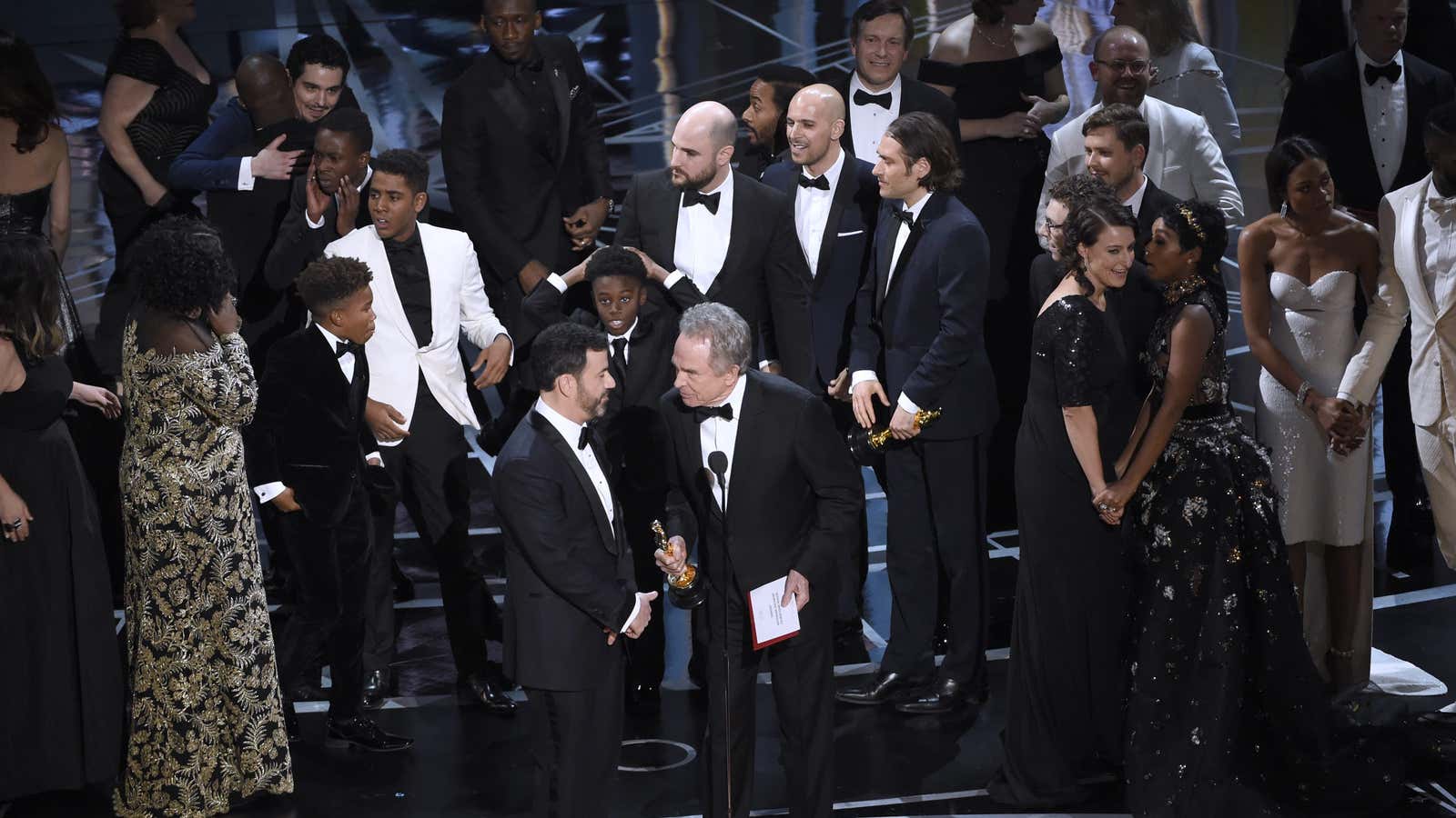 The weirdest moment in Oscars history.