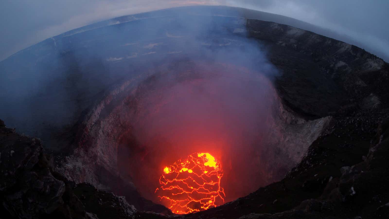 Kilauea is releasing more than just magma.