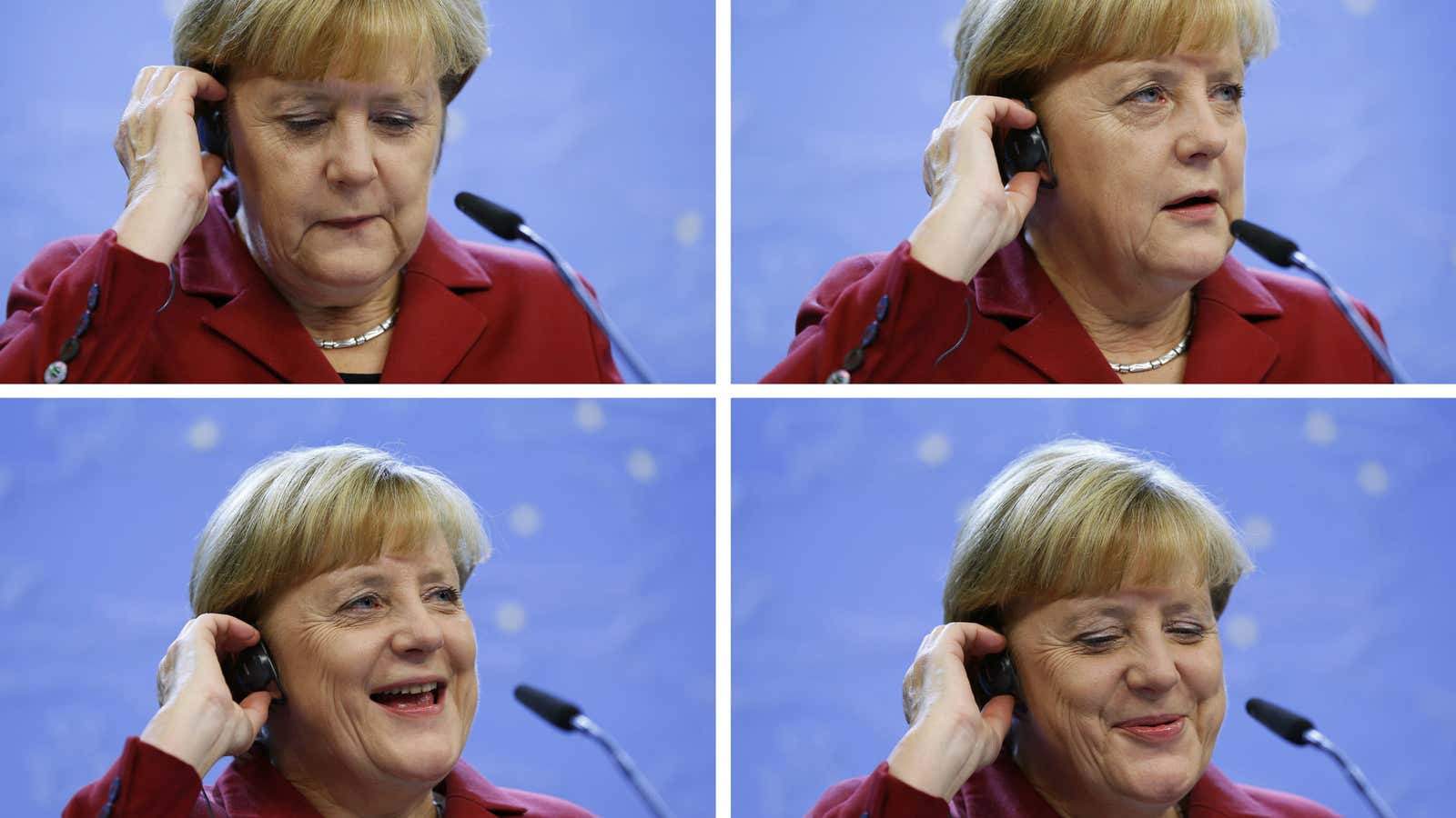 Angela is listening.