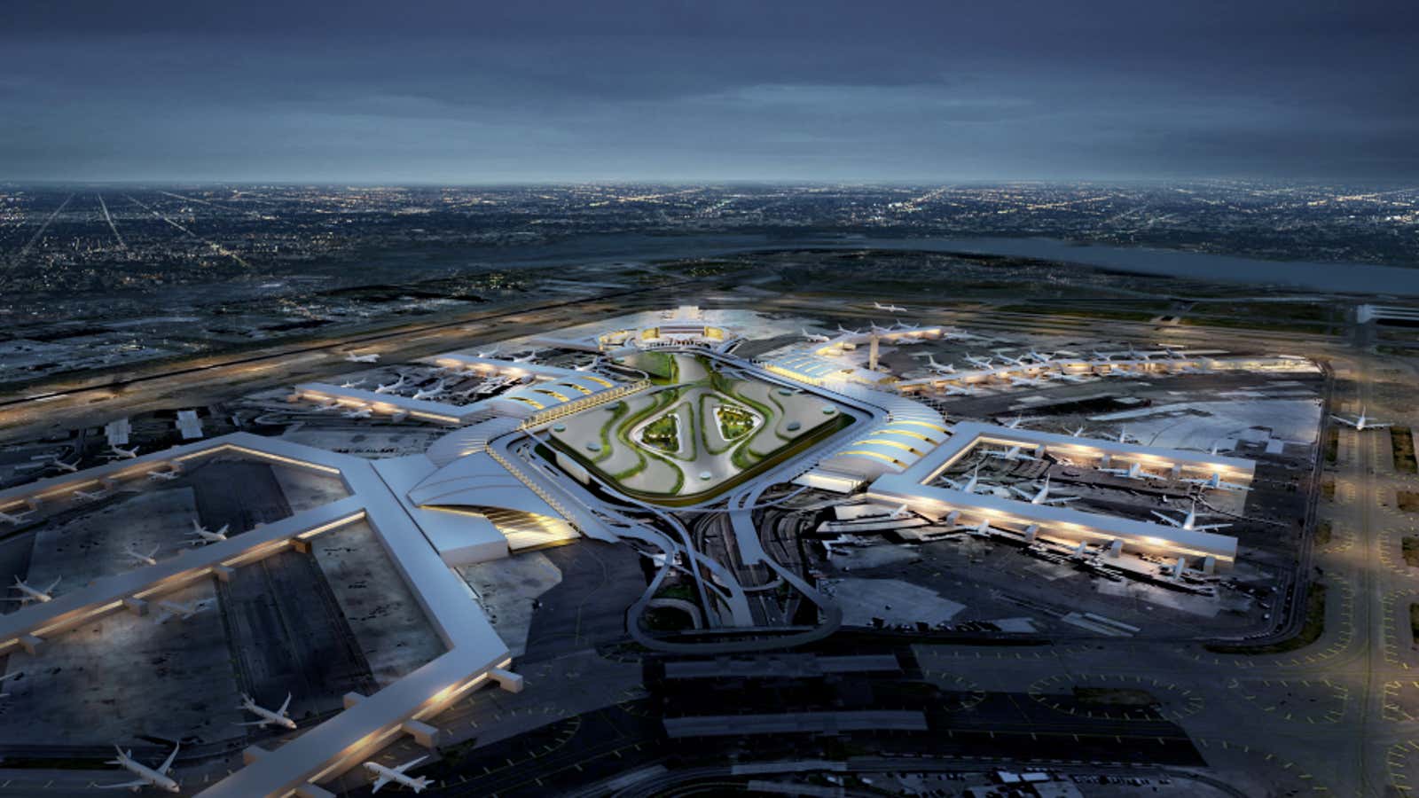 Airport of the future.