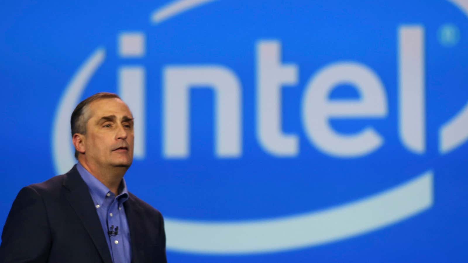 Intel CEO Brian Krzanich, fan of slightly frozen PB&amp;J.