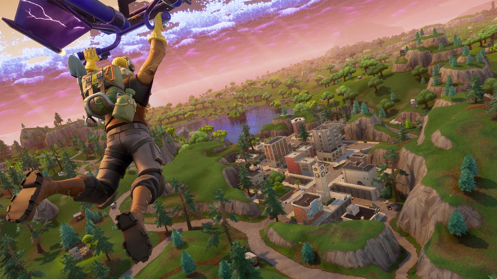 “Fortnite” comes to Nintendo.