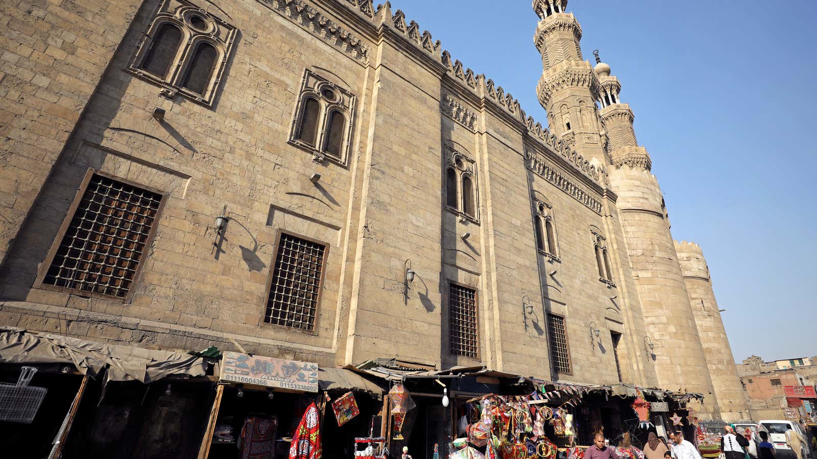 People getting set for the start of Ramadan in Egypt.