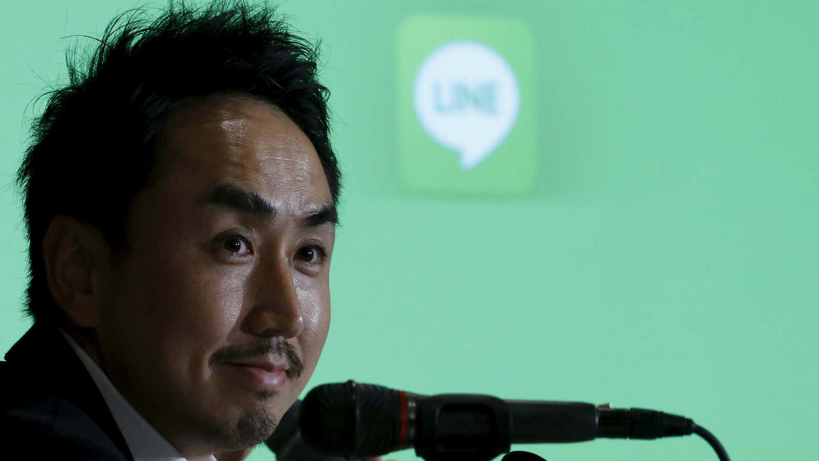 Line CEO Takeshi Idezawa