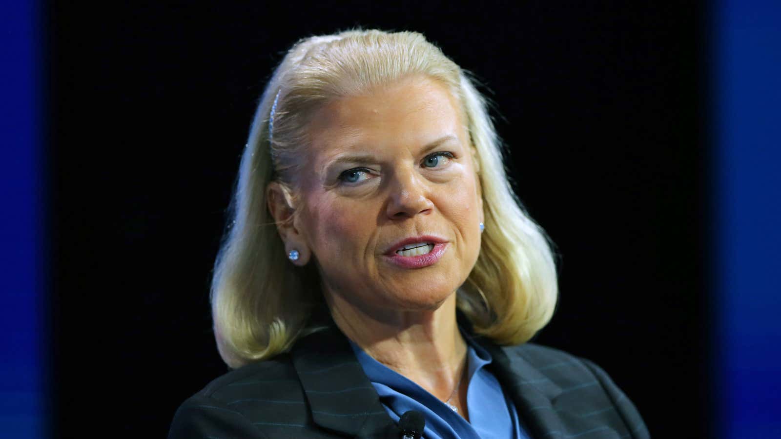 IBM CEO Ginni Rometty is a blockchain believer.