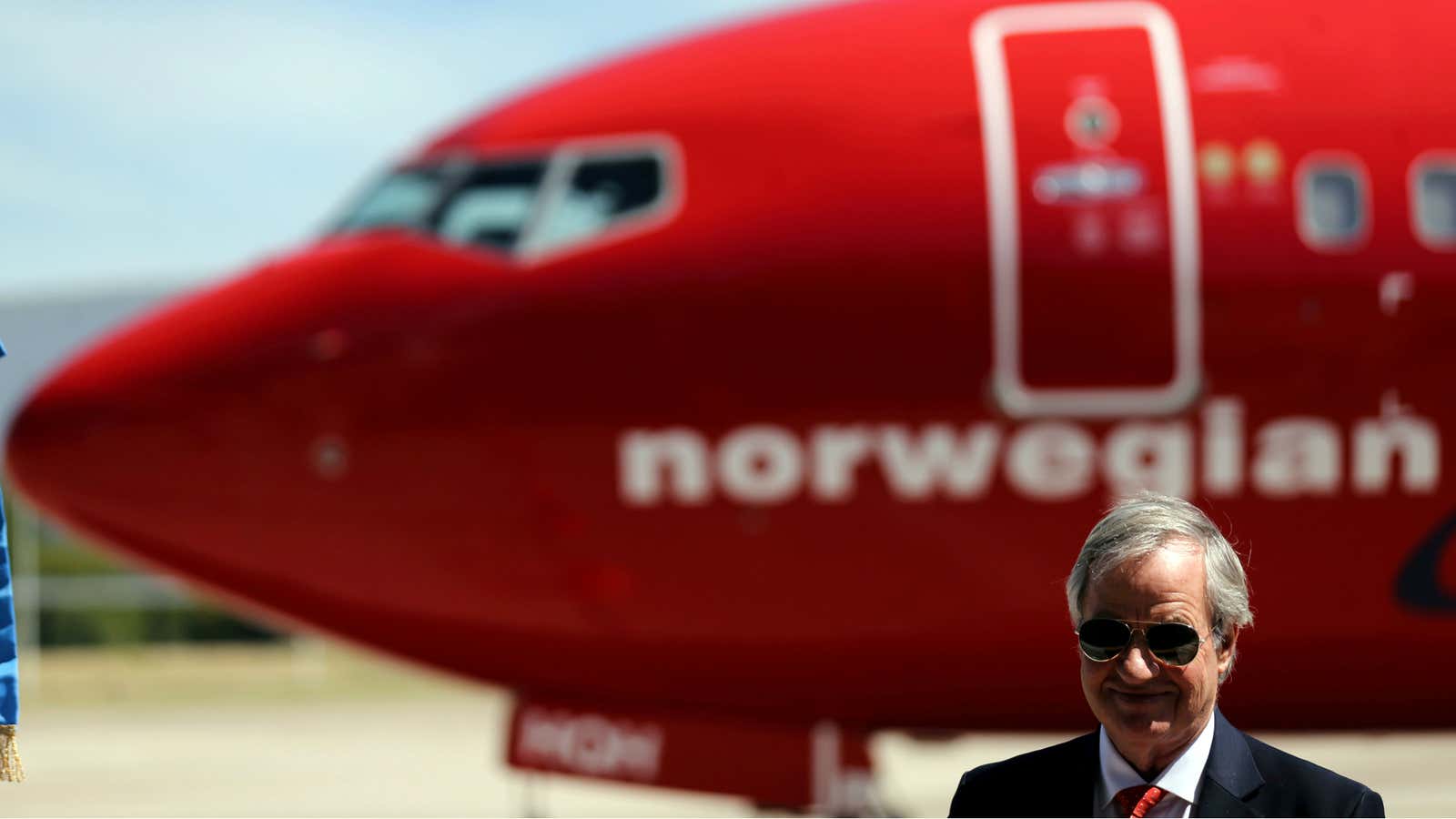 Bjorn Kjos, CEO of Norwegian Group.