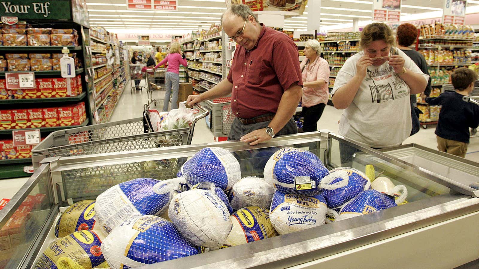 Rock bottom prices on rock hard poultry.