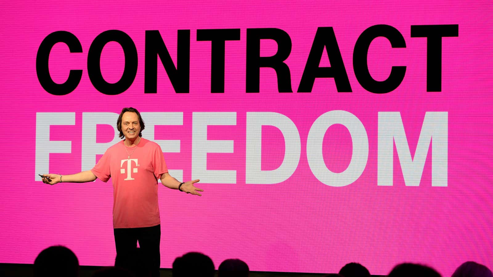 John Legere, hubris intact.