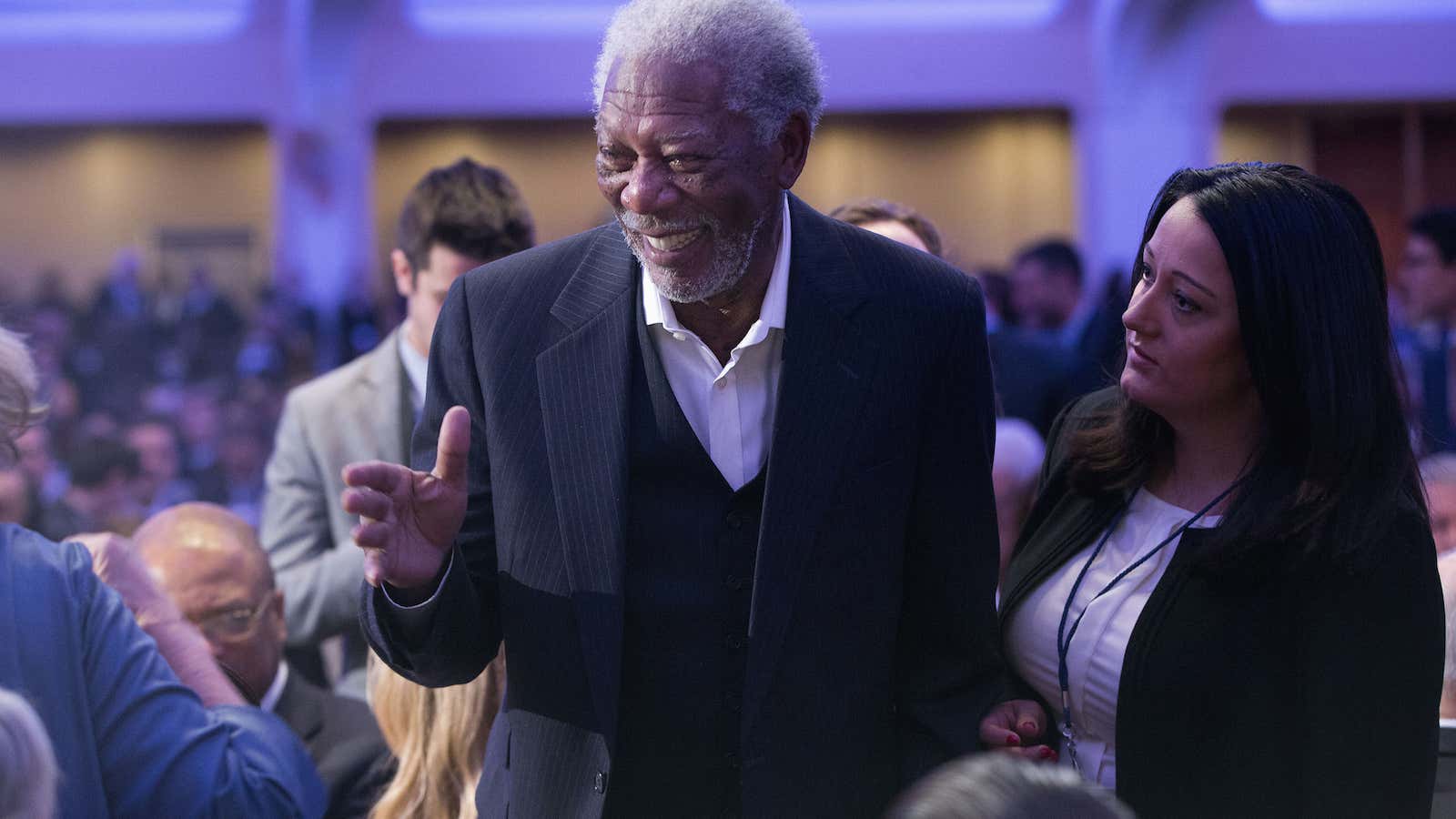 Morgan Freeman can give you directions now, through the popular map app Waze.