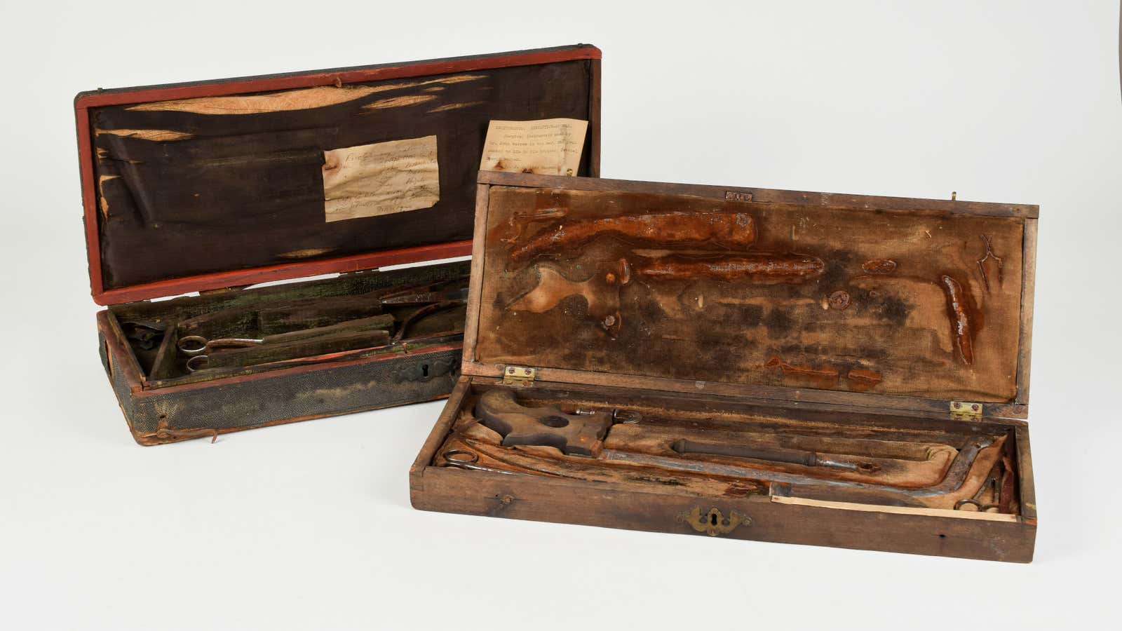 What grandfather wouldn’t want these old amputation kits?