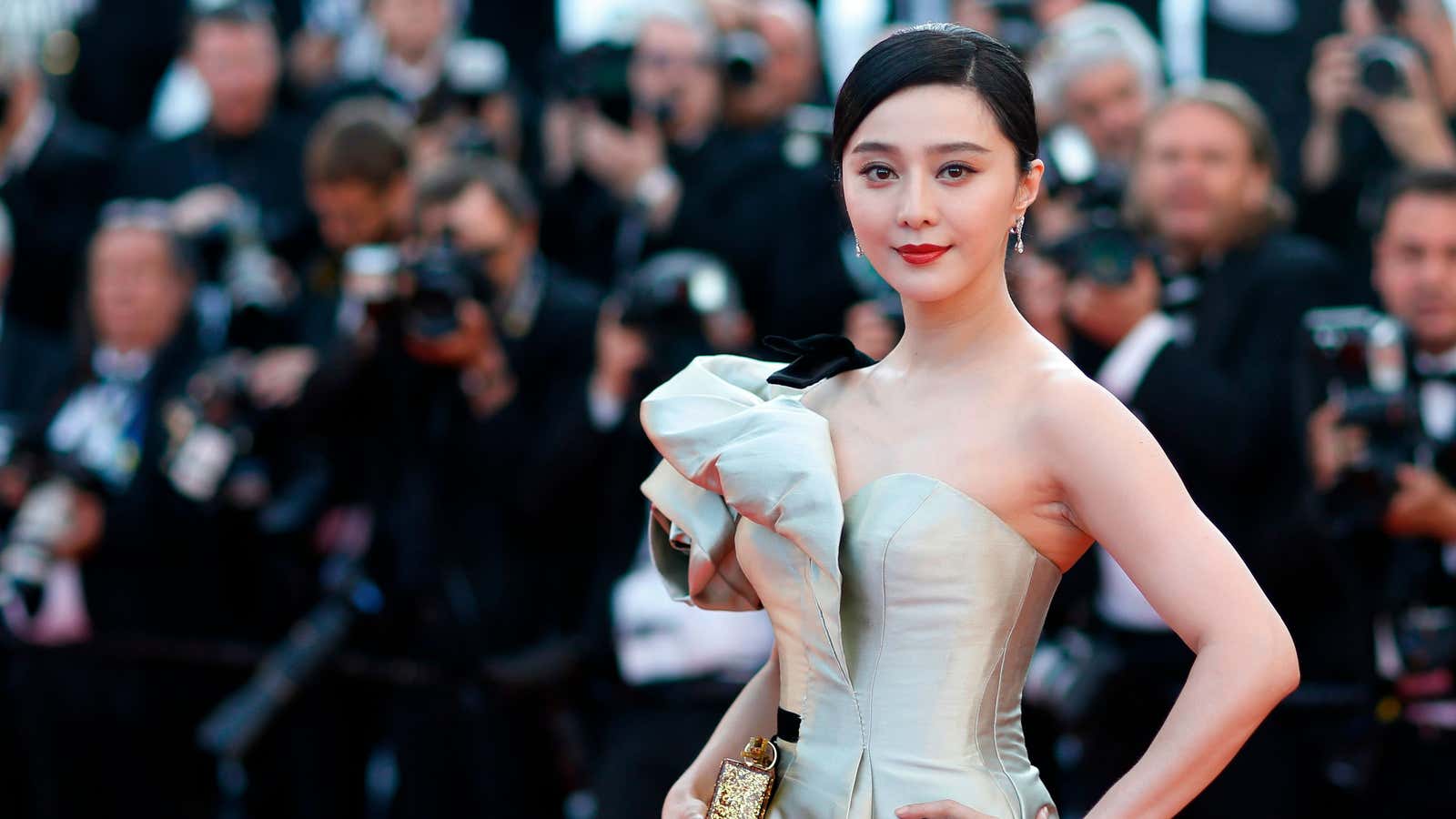 Fan Bingbing, a super movie star in China.