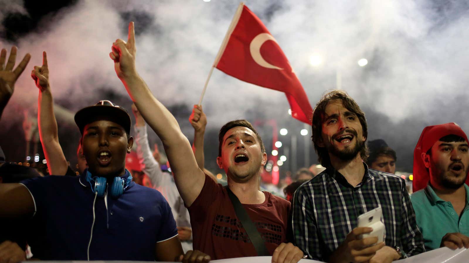 A kind of reverse-coup is underway in Turkey.