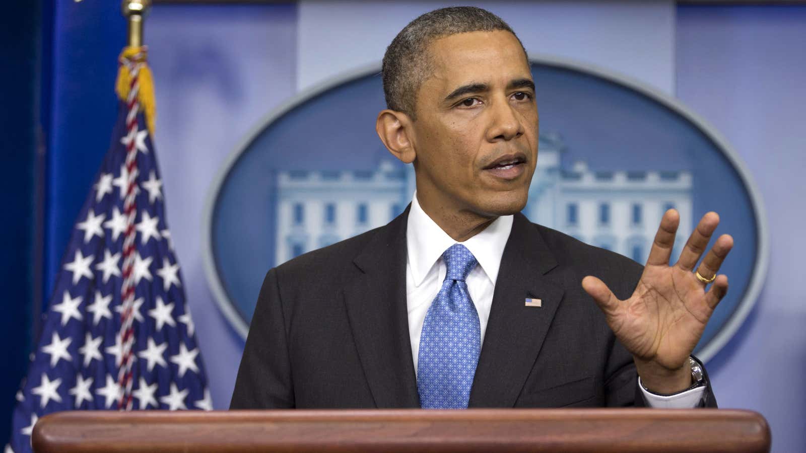 Obama surprised the White House press corp with his remarks today.