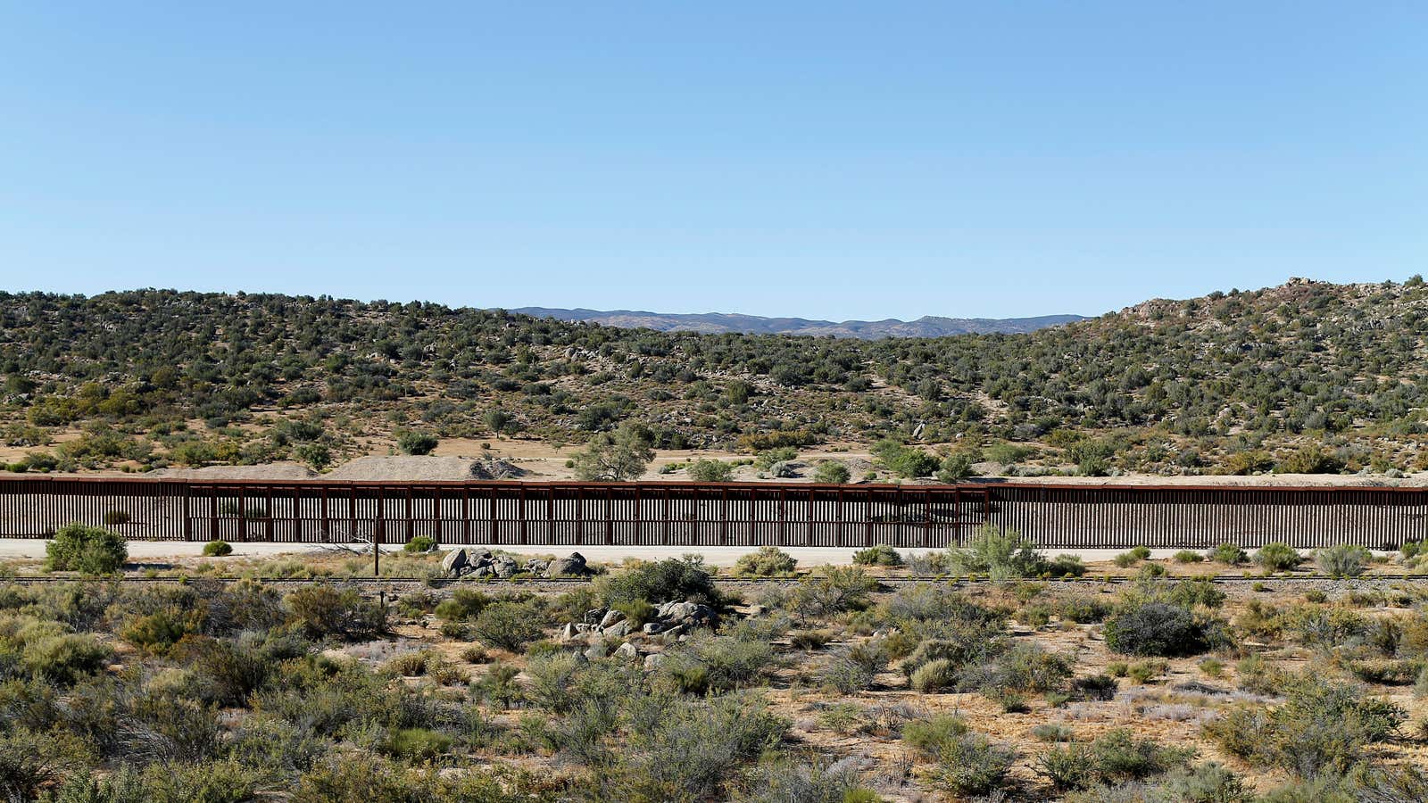 There’s been a border fence in Jacumba Hot Springs since before Trump was president.