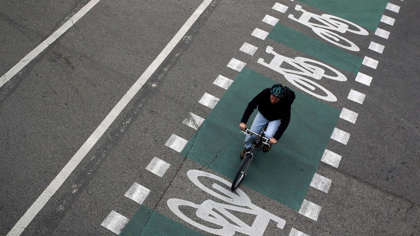 Say goodbye to bike lanes.