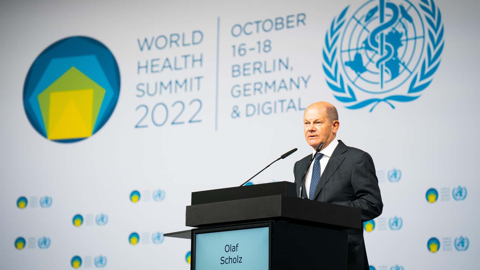 The Africa CDC chief had trouble getting into Germany for the World Health Summit