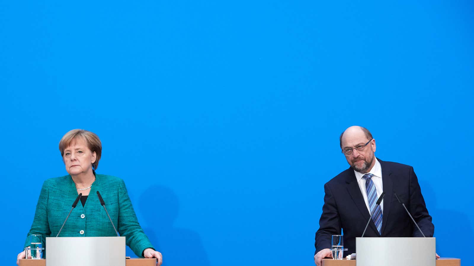 Merkel and SPD chief Schulz find a way, again.