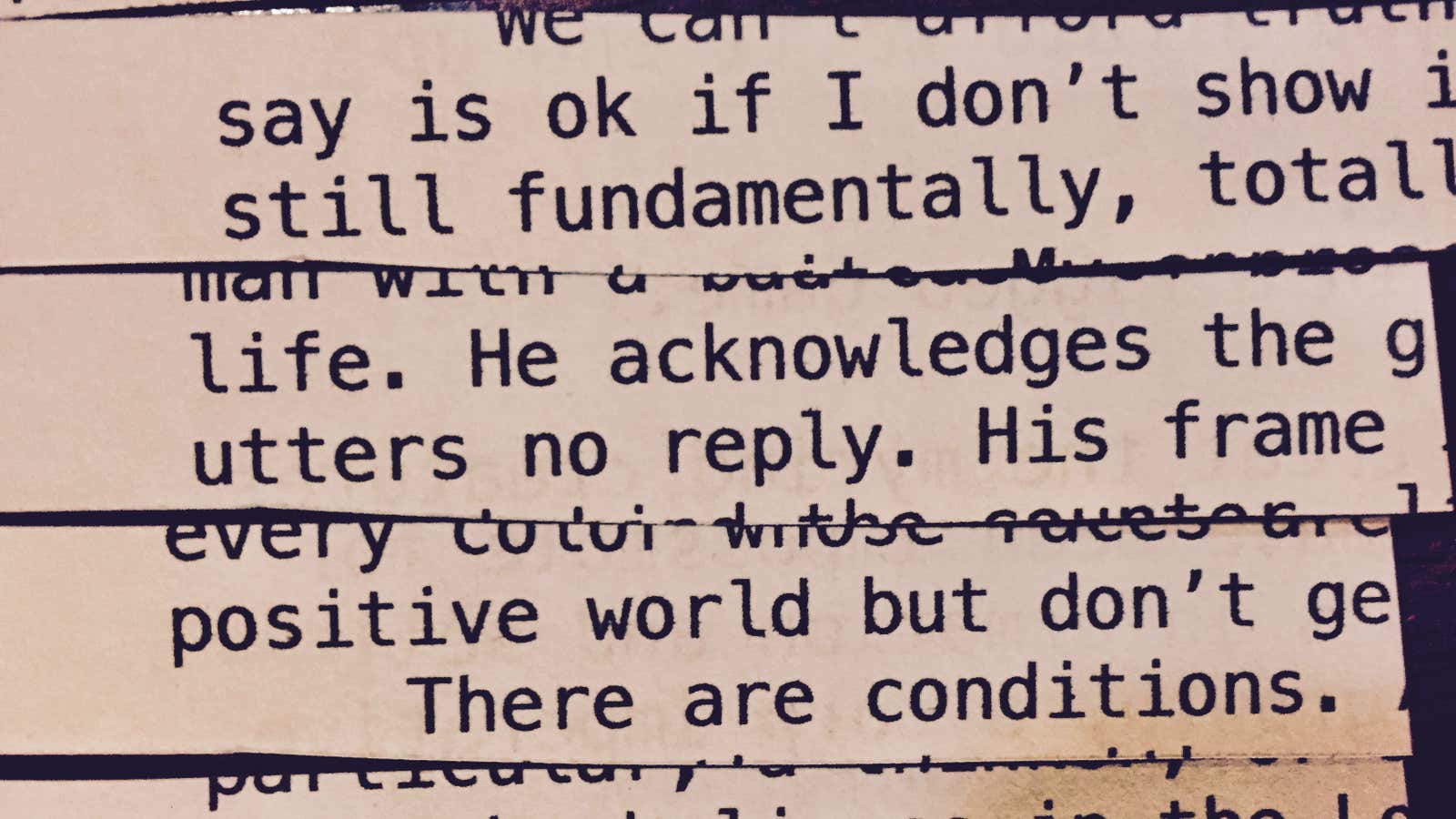 Why so attached to ideas of good and bad?