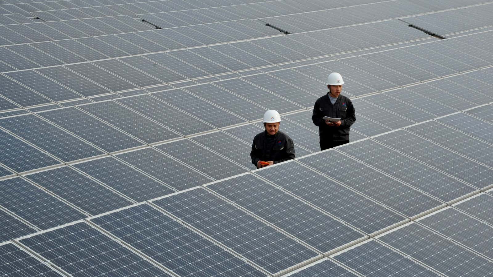 China’s solar industry hasn’t shined all that bright.