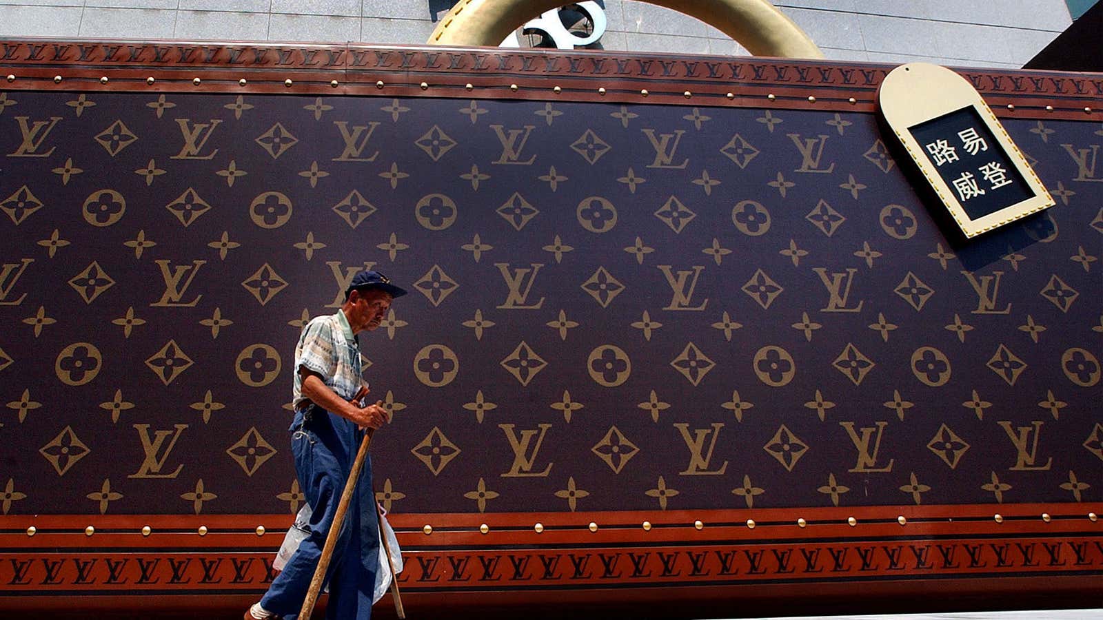 China’s domestic consumption of luxury goods dwarfs the importance of international trade.