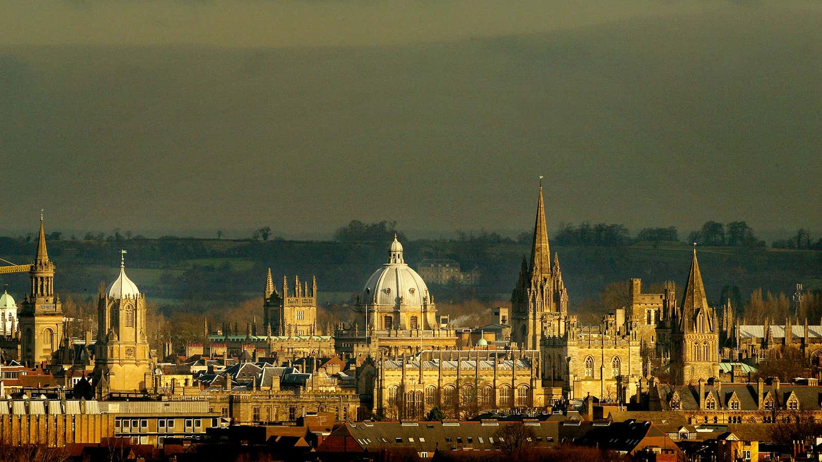 The dreaming spires of Oxford.