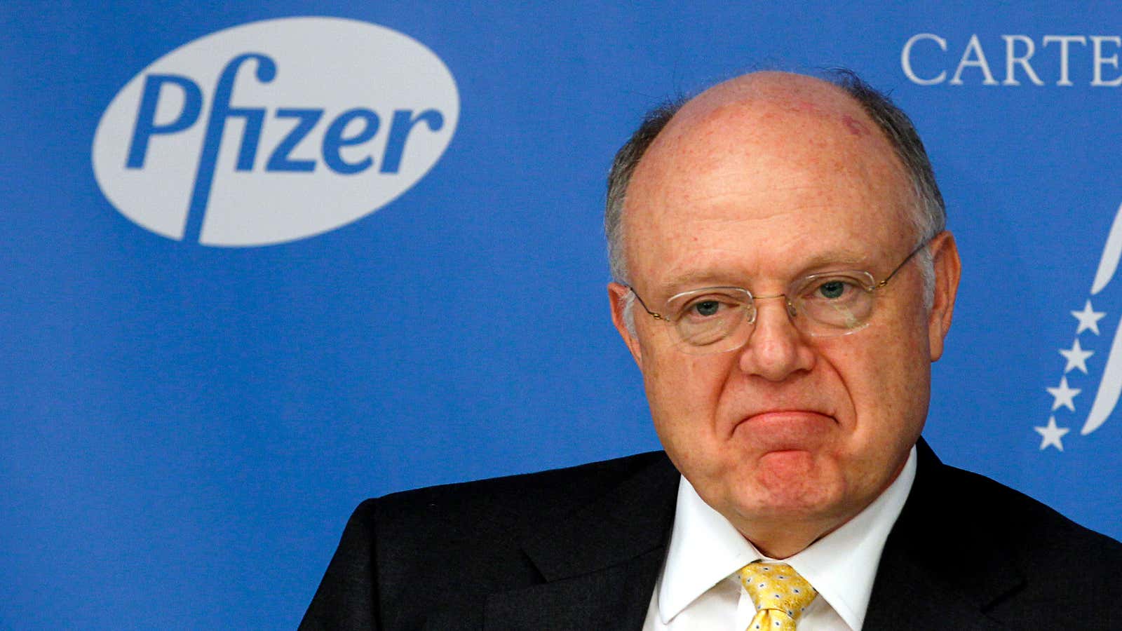 Pfizer CEO Ian Read isn’t moving to London anytime soon.