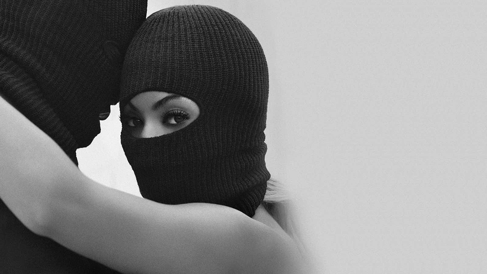 Beyoncé and Jay-Z: On the Run.